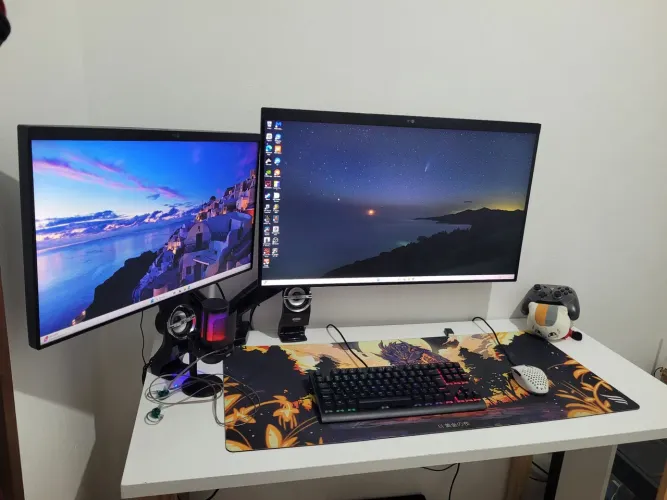 PC Gamer RTX 3070 Zotac + Ryzen 7 5700X + 32GB RAM + 2 Monitores LG e periféricos.