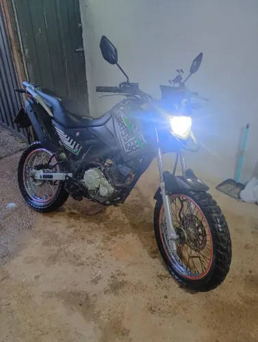 Moto crosser 150 top zerada motor e câmbio ok pneu novos flex km 118