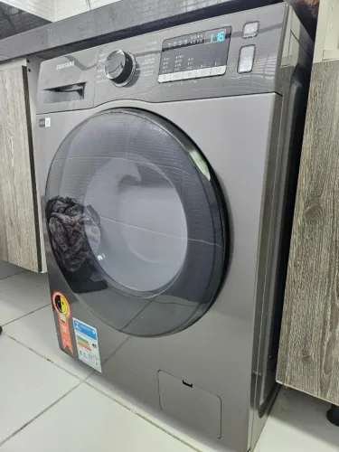 Máquina de Lavar Samsung Front Load WW11T 11KG Inox 220V