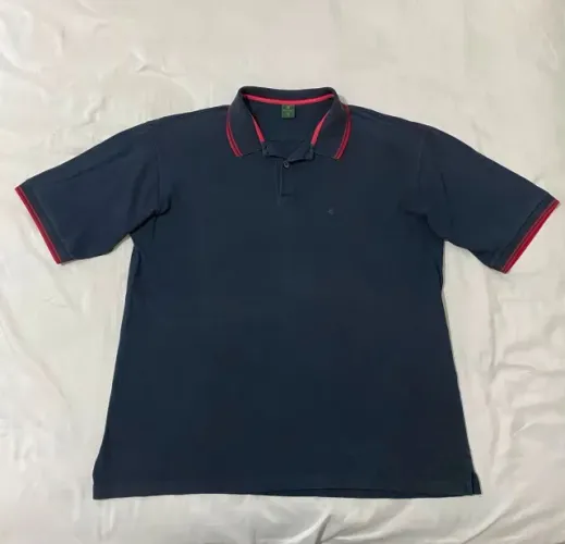 Camisa Polo Brooksfield Original TAM XXL/GGG Azul Marinho