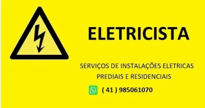 Eletricista 24 Horas ( Disponível Sábado e Domingo )