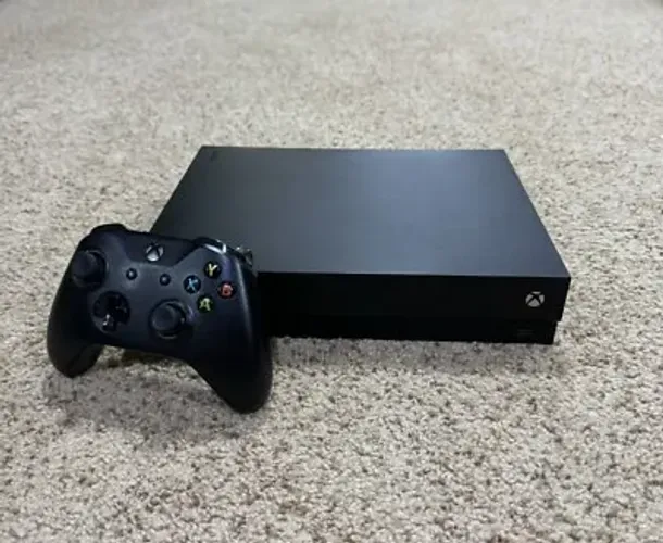 XBOX ONE X 1TB (SEMINOVO), 6 MESES DE GARANTIA