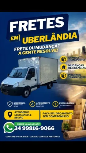 Frete e mudanças 