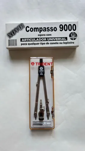 Compasso Técnico Profissional Trident 9000 - Precisão e Qualidade