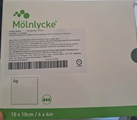Oportunidade: Curativo Tecnológico Exufiber Ag+ por apenas R$ 20 !