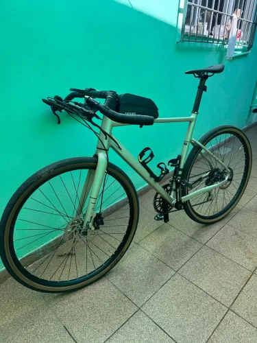 Gravel tam 56 2x8 guidão cornerbar