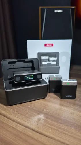 Ulanzi AM18 (Microfone Lapela sem fio)