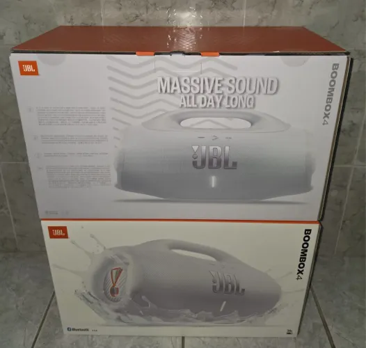 JBL BOOMBOX 4 Cor Branca - Lacrada
