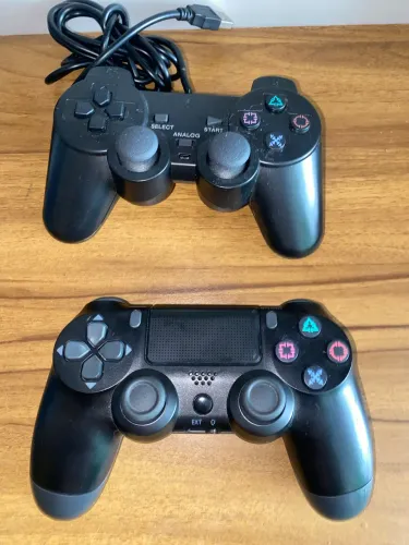 Kit controle ps4 + ps2