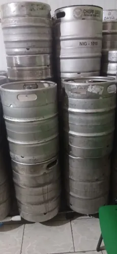 Barril inox liso