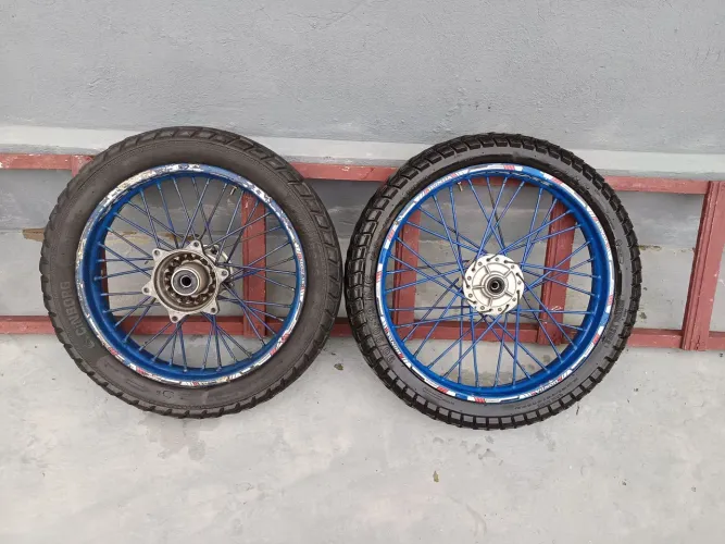 Par Rodas da Bros 160 completo, disco nas duas 