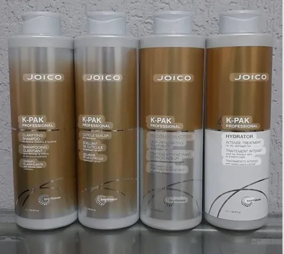 Produtos profissionais joico k-pak tratamento 4 passos..1 litro 799,00 novo...