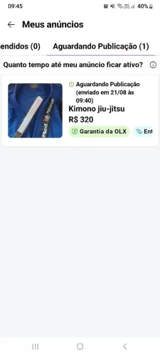 Kimono jiu-jitsu novo