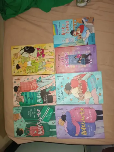 Heartstopper Vol 1 ao 5 + extras.
