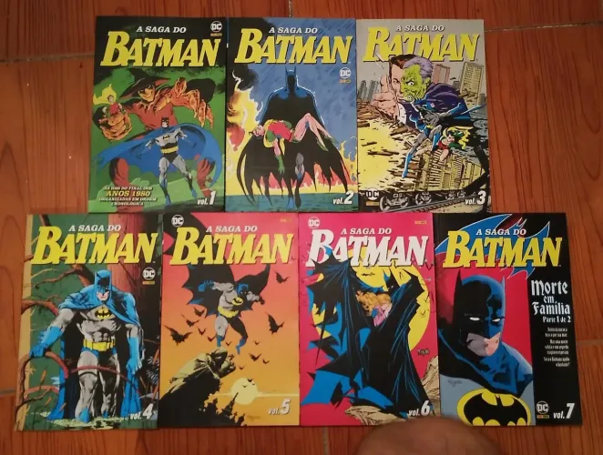 A SAGA DO BATMAN primeira temporada vol. 1-7