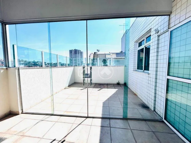 Cobertura para aluguel, 4 quartos, 1 suíte, 2 vagas, Castelo - Belo Horizonte/MG