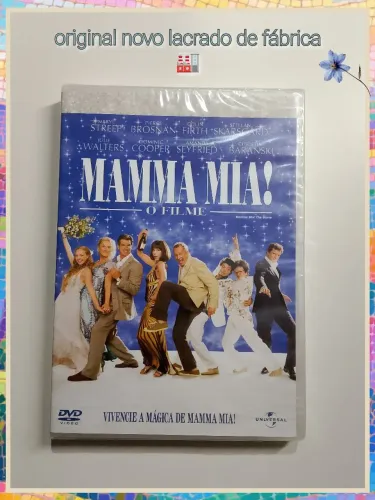 DVD Mamma mia o filme original lacrado