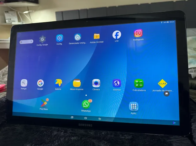 Tablet Samsung view