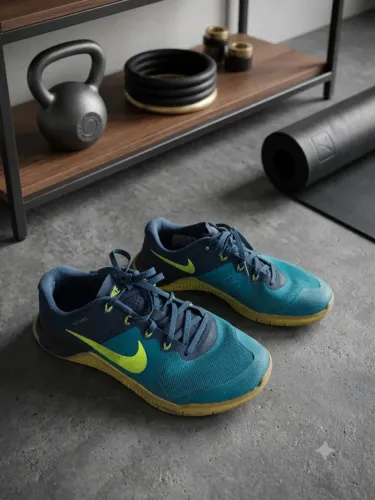 Tênis Nike Metcon 2 Original - Azul e Amarelo Neon (Treino / CrossFit)