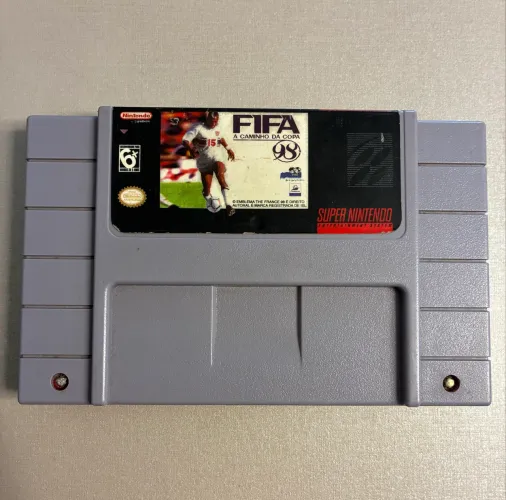 Fifa 98 - Jogo super Nintendo original