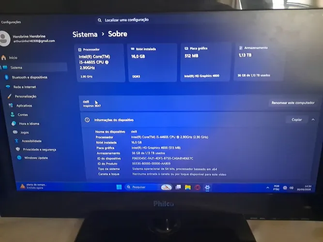 Dell inspiron 3647 i5-4460s 16gb<br><br>ram<br><br>ram