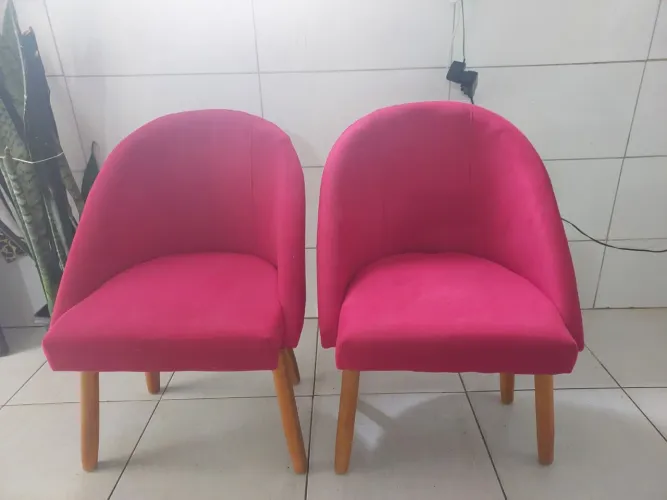 Novas cadeiras de apoio