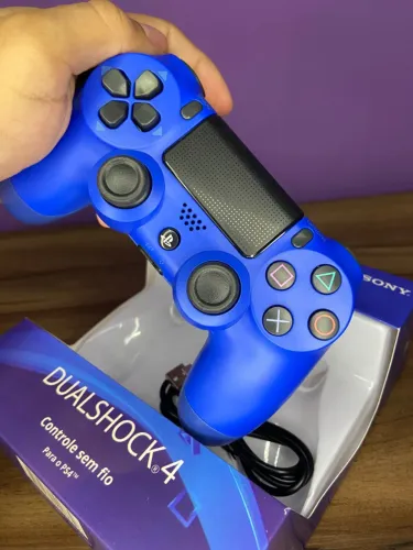 Controle Ps4 Sem Fio Azul an9