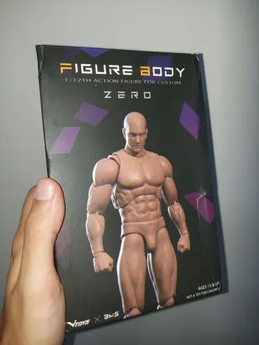 Vtoys figure body zero 1:12 v-toys corpo custom action figure v toys