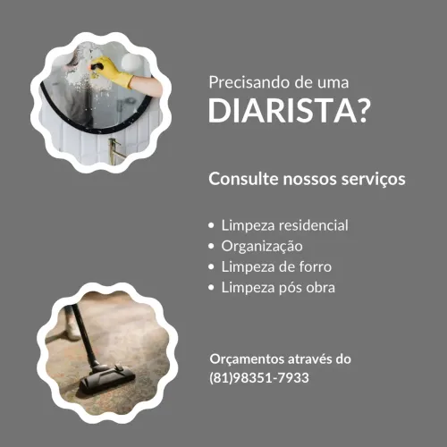 FAXINA E LIMPEZA RESIDENCIAL