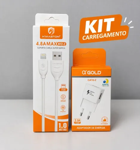 Carregador TURBO para iphone Lightning ou Android em geral cabo tipo C escolha a sua opcao