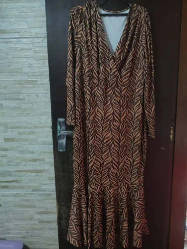 Vestido Elastano canelado G1