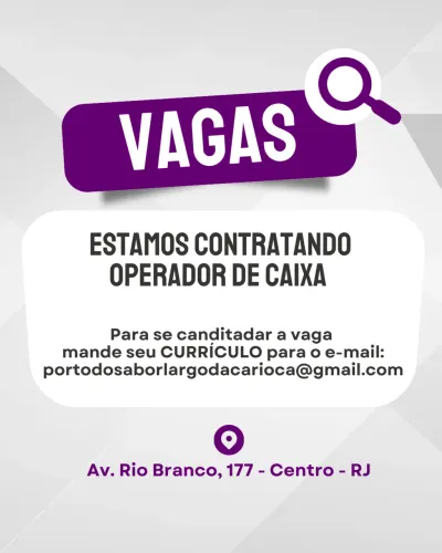Vaga emprego auxiliar de cozinha 