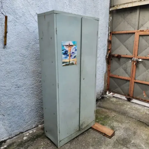 Armario de Ferro 2 Portas Para Escritorio Usado