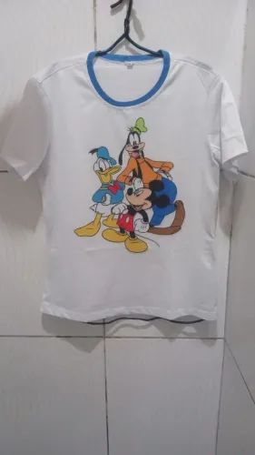 Camiseta Turma do Mickey Infantil Unissex G