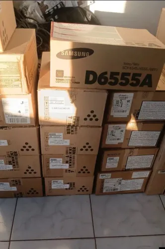 Toner e unidade de imagem Samsung SCx 6555 compatível novos 