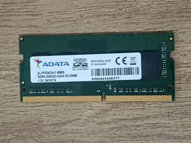 Memória ram 8gb ddr4