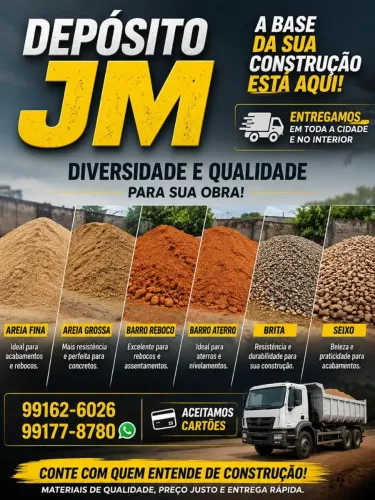 Areia-Barro-Brita-Seixo