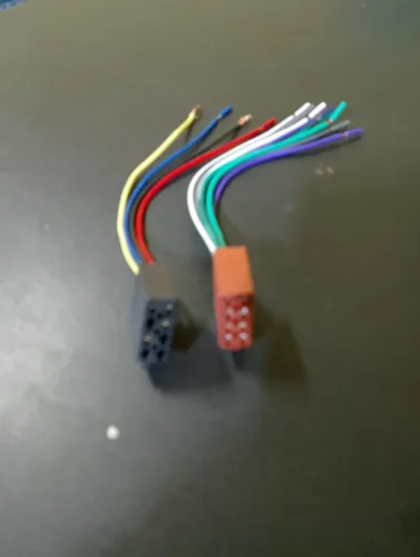 Conector Chicote Som Radio Cd 16 Vias Femea Ete-7606 Vw - Gm - Novo  