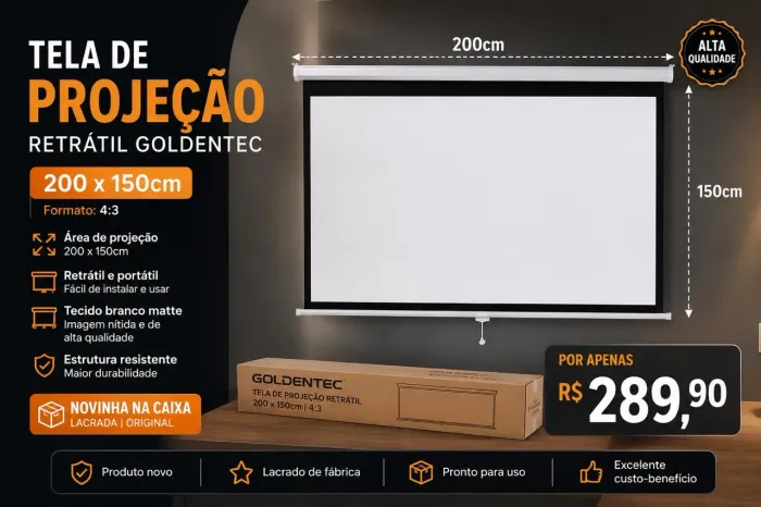 Tela de Projeção nova