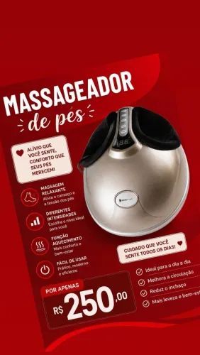 Massageador de pé