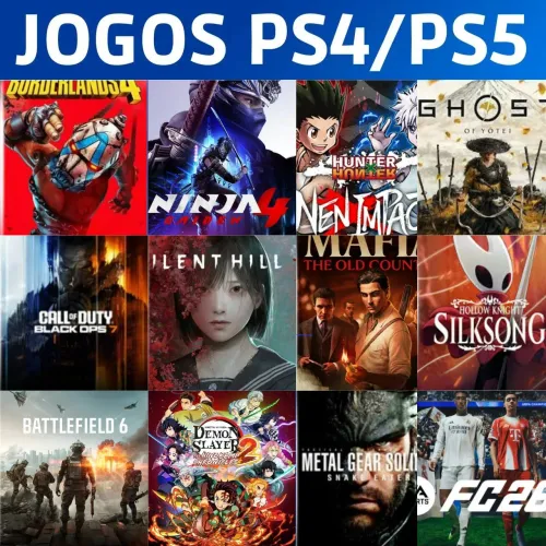Vendo jogos para ps5 e ps4
