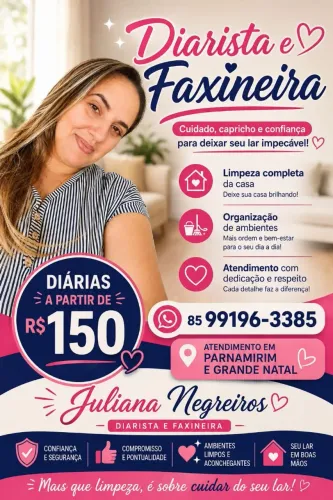 Faxineira e diarista