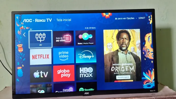 Smart tv  AOC  32 POL  600 Reais