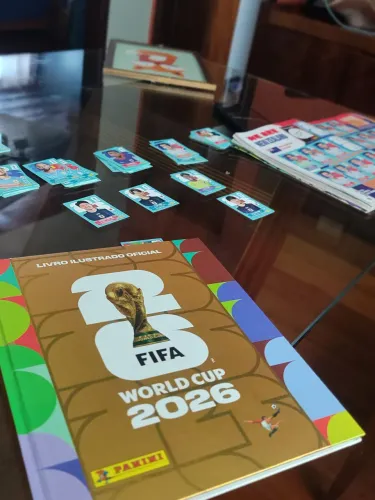 Álbum Copa do Mundo 2026 Completo, Colecionador - Nº 3639/15000 Box Estádio