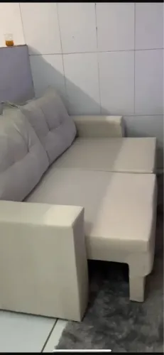 Sofá de linho