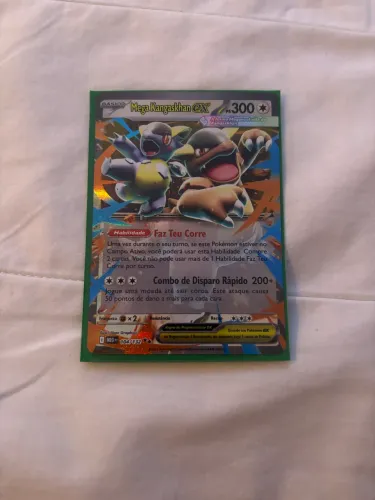 Carta Pokémon Mega Kangaskhan EX Holográfica