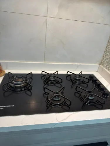 Cooktop 5 bocas brastemp