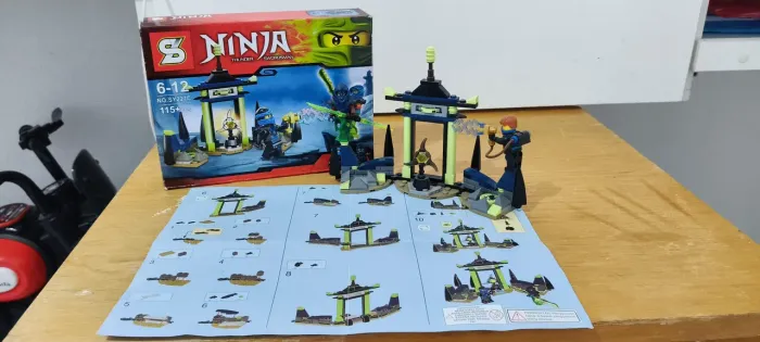 Lego Ninjago jay contra fantasma