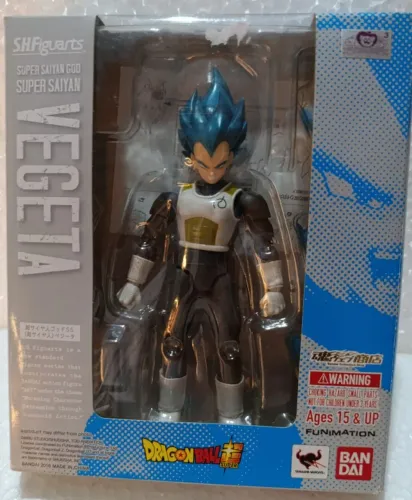 S.H.Figuarts Vegeta SSGSS Super Saiyan Blue Bandai Original Lacrado