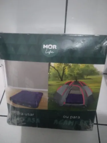 Colchão inflavel casal MOR life